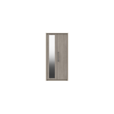 Wyman 2 Door Manufactured Wood Wardrobe