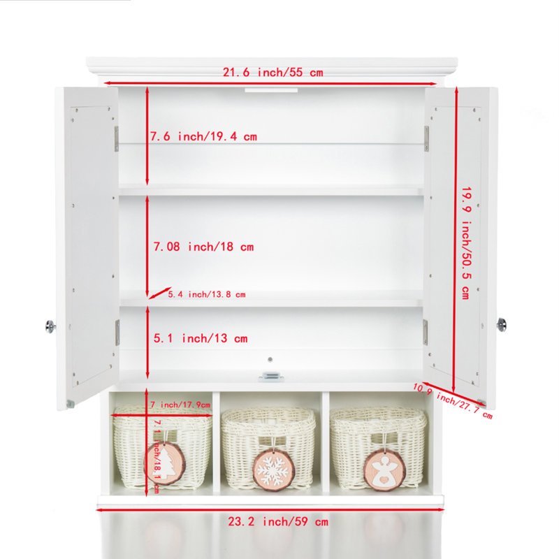 Rass Wall Bathroom Cabinet