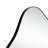 Unique Cloud-Shaped Metal Wall Mirror for Versatile Decoration