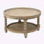 Table basse ronde à 2 niveaux "-479501330