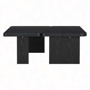 Minimalist Coffee Table Set, Rectangle Coffee Table With Splicing Design, Multifunctional Combination Table For Living Room