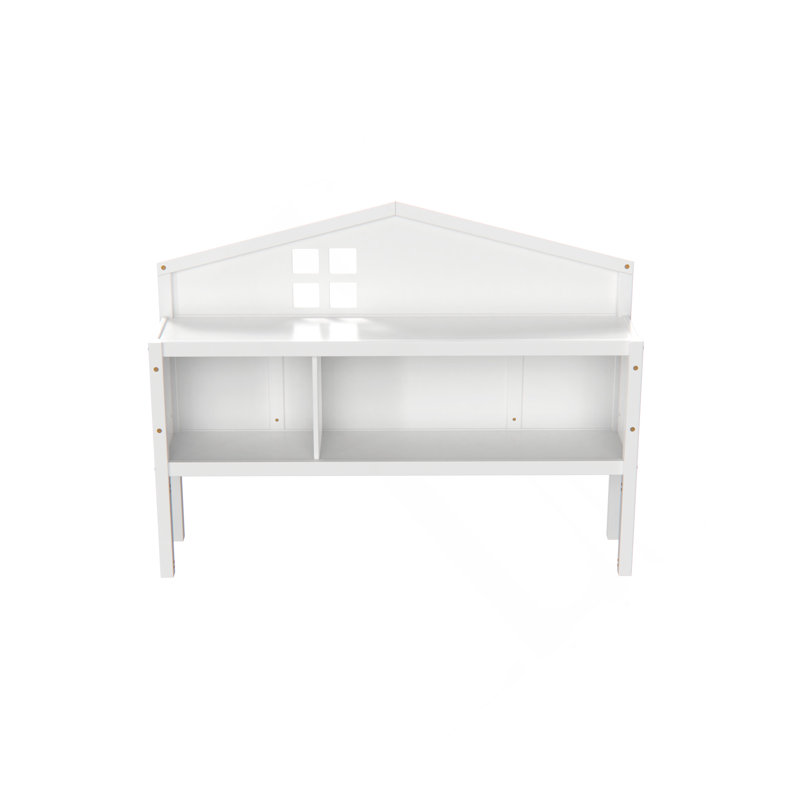 Headboards For Full-Size Montessori Floor Bed White,Freely Collocation, White