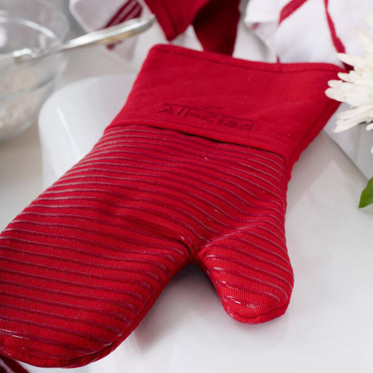 All Clad Silicone Oven Mitt, 1 Pack, Pewter