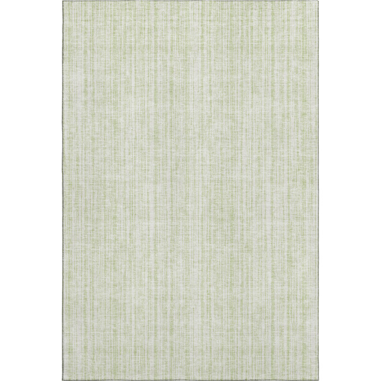 Premium Machine Washable Prisco Mint Rug