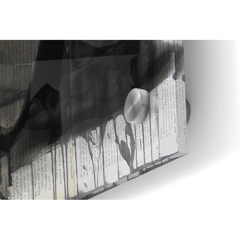 Trinx «Lust» par Loui Jover, art mural en verre acrylique, 24" H x 36" W x 0.2" D