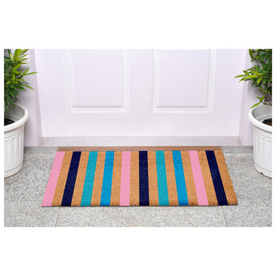 Cotton Candy Stripe Doormat