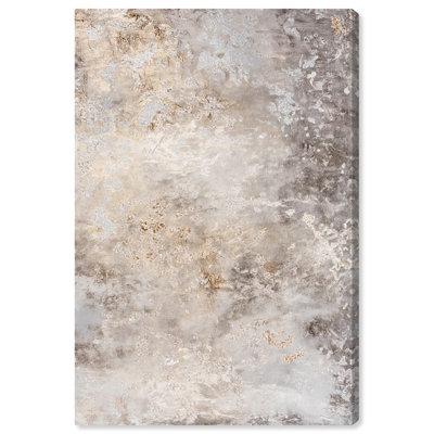 «Sandstone Mirage Canvas Elegant Gold Abstract» par Art Remedy