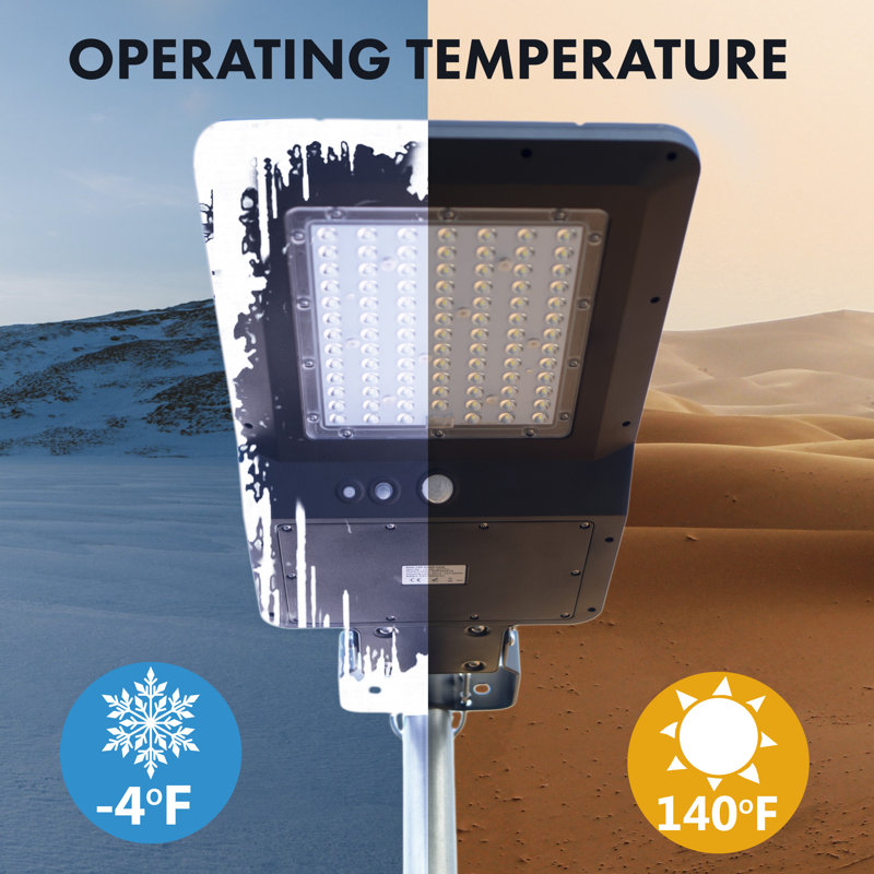 Wagan Outdoor LED Motion Sensor Flood Light with Solar Panels