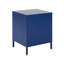 Capsicum 43cm W Steel Bedside Table-1412943959