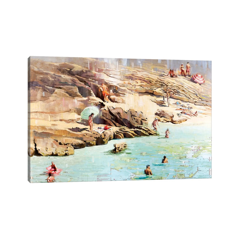 Charted Waters by Johnny Morant - Wrapped Canvas Gallery-Wrapped Canvas Giclée, 66.04 cm H x 45.72 cm W x 1.91 cm D