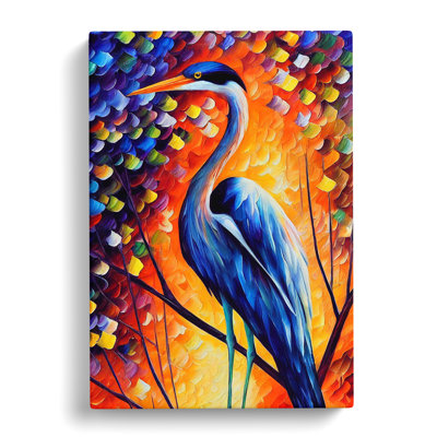 Heron Vol.2 - Wrapped Canvas Print