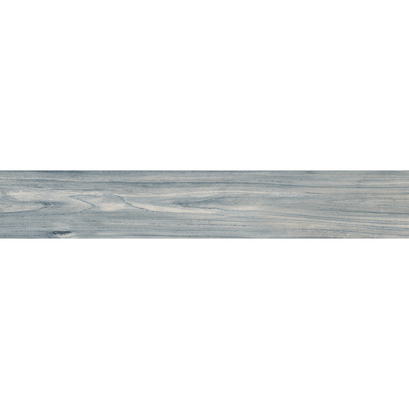 Spazio 8" x 48" Porcelain Fabric Look Wall & Floor Tile, Sky Blue
