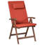 Folding Patio Dining Armchair with Cushion-843165657
