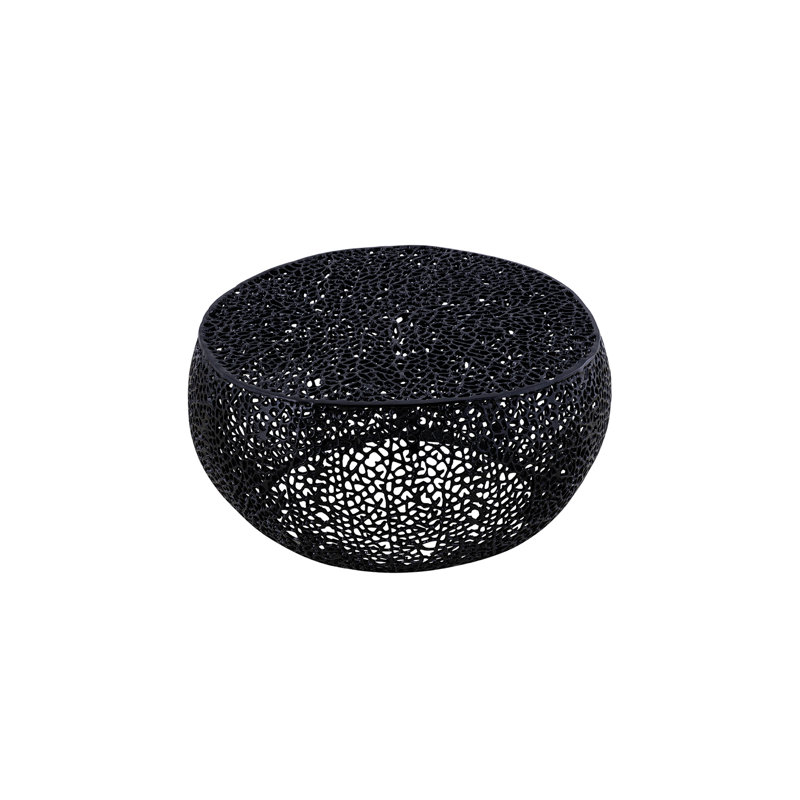 Round Coffee Table, Black