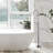 Marina Single Lever Handle Freestanding Floor Mounted Tub Filler with Handshower-106451102