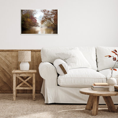 In The Mist Of Autumn Wall Plaque, design by Celebrate Life Gallery
