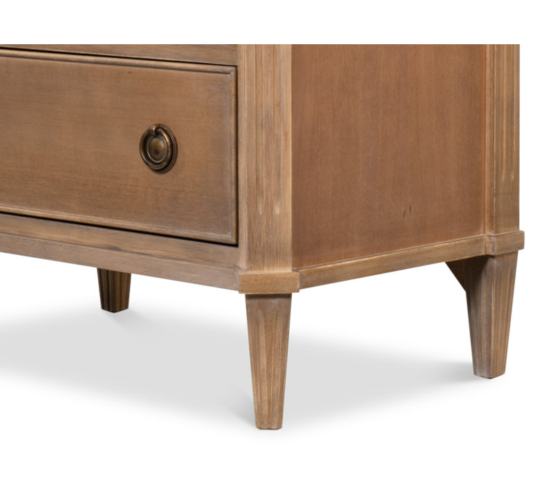 Poppin's Solid Wood Accent Chest