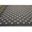 Tapis antique antique en coton tissé à plat à motif géométrique indien Dhurrie