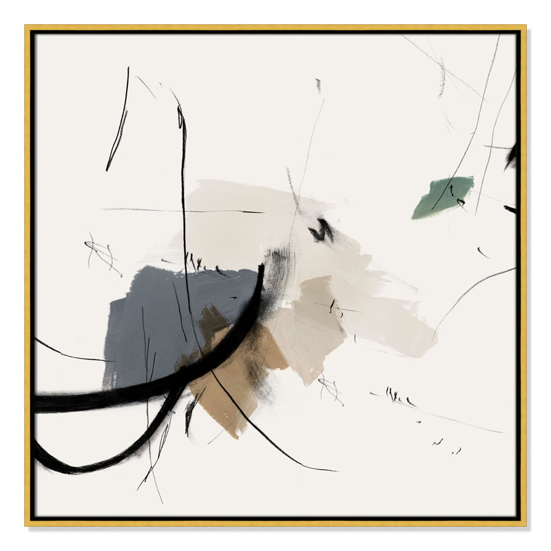 «Heavenly I Print» par Casa Fine Arts, Or, H 31,5 po x l 31,5 po
