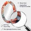 Miroir mural ovale rose et blanc-1226541897
