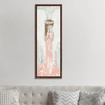 Praying Angel by Ashley Bradley - Panoramic Print on Canvas