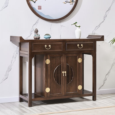 New Modern Solid Wood Porch Cabinet