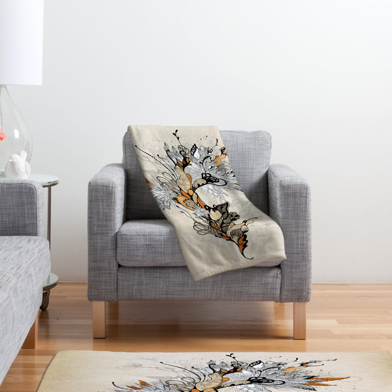 Iveta Abolina Throw Blanket, Medium