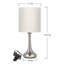 Siraya Metal Table Lamp