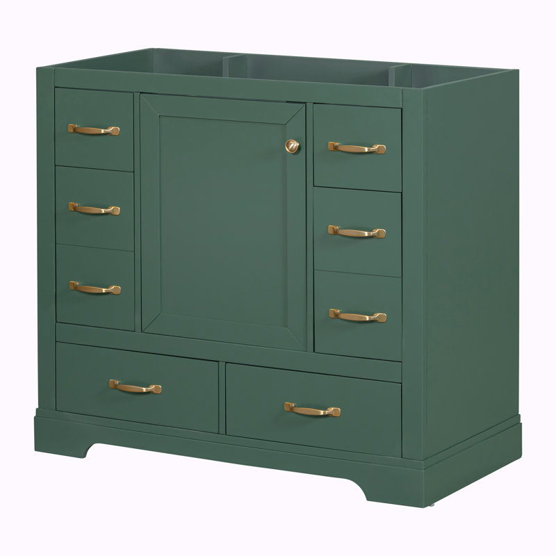 Bases de meuble-lavabo 36 po seulement, Vert