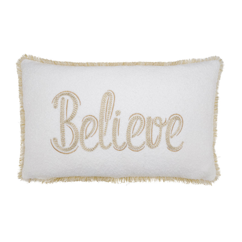 Coussin Believe, Polyester