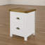 Sherwood 45cm W Plywood / Laminate Board Bedside Table