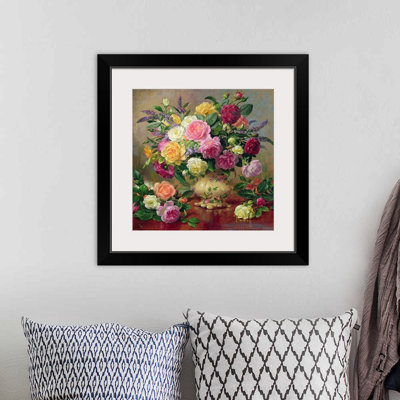 «Alexica Roses from a Victorian Garden» par Albert Williams, reproduction d'art