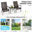 Clarion 2 - Person Patio Dining Set Rectangular Table-1989056035