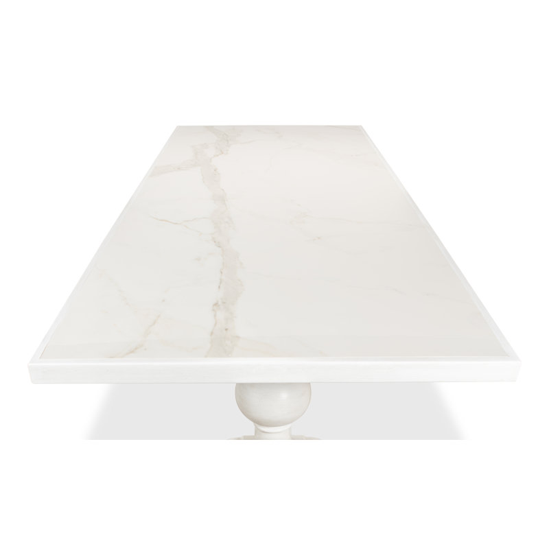 Dining Table, White, White