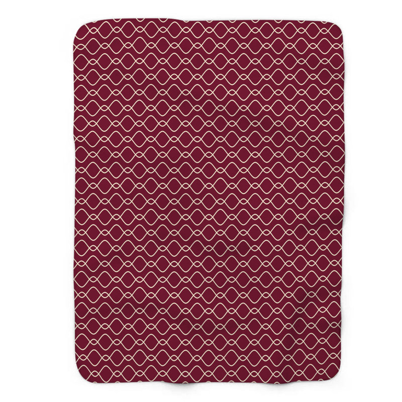 Couverture 1 pièce Retro Chic Fall Rainbow, Lit simple