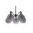 Martyn 5 - Light Dimmable Empire Chandelier