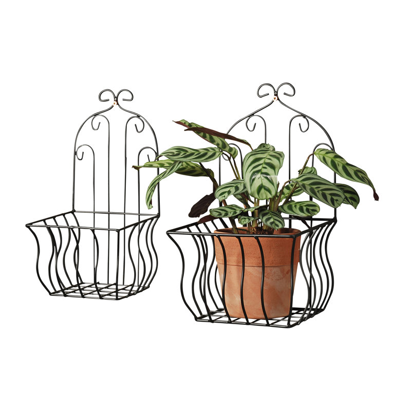 Aguiar Metal Weather Resistant Caddy Plant Stand