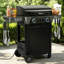 Royal Gourmet Electric Grill with Side Shelves, Gray & Black