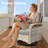 Three-Piece Outdoor Swivel Chair Set-1847364726