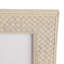 Sagebrook Home Luanda Lether 5X7 Photo Frame, Cream-605757069