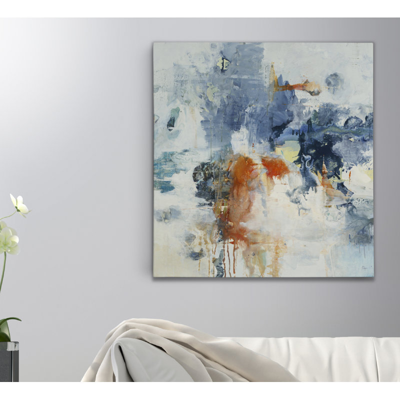« free to flow i v1 », reproduction d’art sur toile tendue, H 24 po x l 24 po x P 1 po