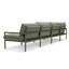 Terra Outdoor 5 - Seat Patio Sectional-294383709