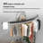 Garnetta Aluminum Adjustable Clothing Rack