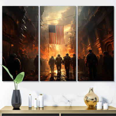 Traditional Cities & Countries Wall Decor on Metal