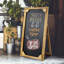 Free Standing Solid Wood Chalkboard