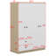 Armoire penderie 4 tiroirs Holman