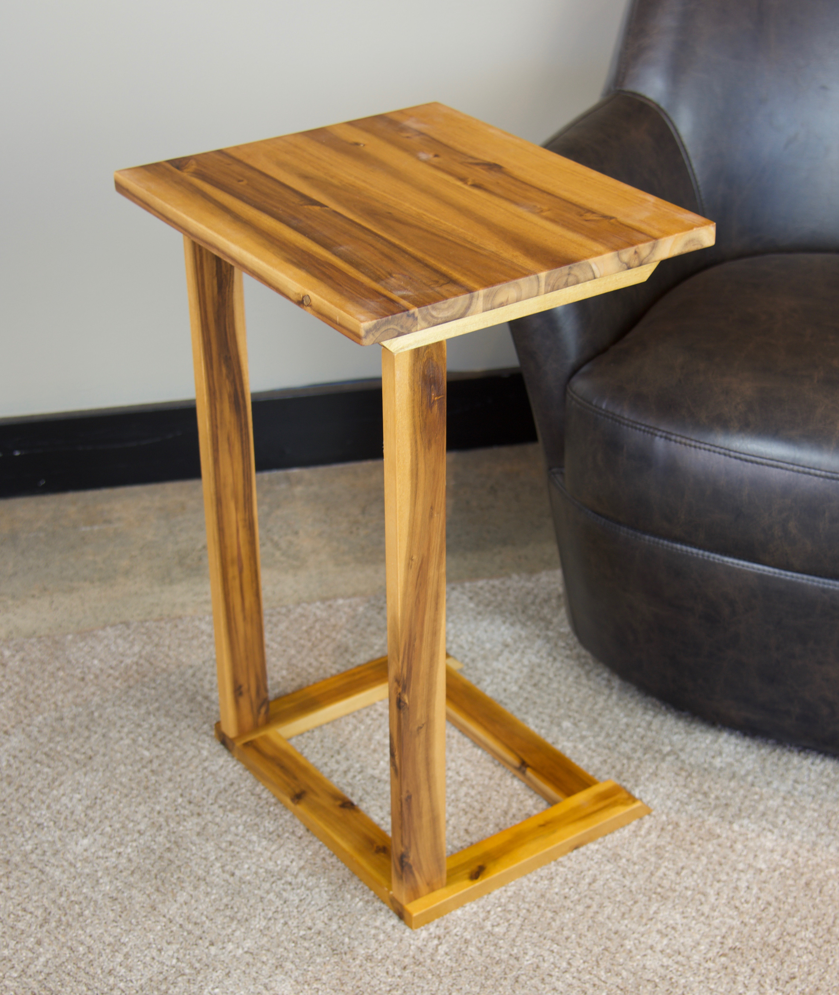 Wade Logan® Anayanci Solid Wood Top C Table End Table & Reviews