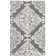 Bernon Hand Tufted Viscose/Wool Ikat Rug in Dark Gray