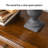 Brown Solid Wood Shoe Storage Bench-1134865075