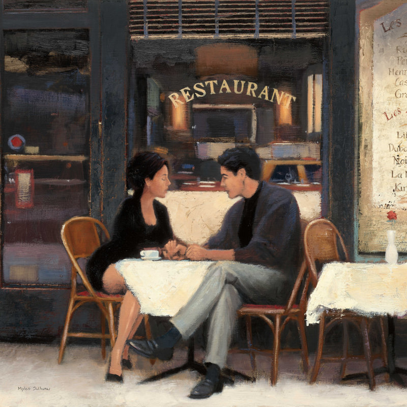" Rendezvous ", 30" H x 30" W x 1.25" D